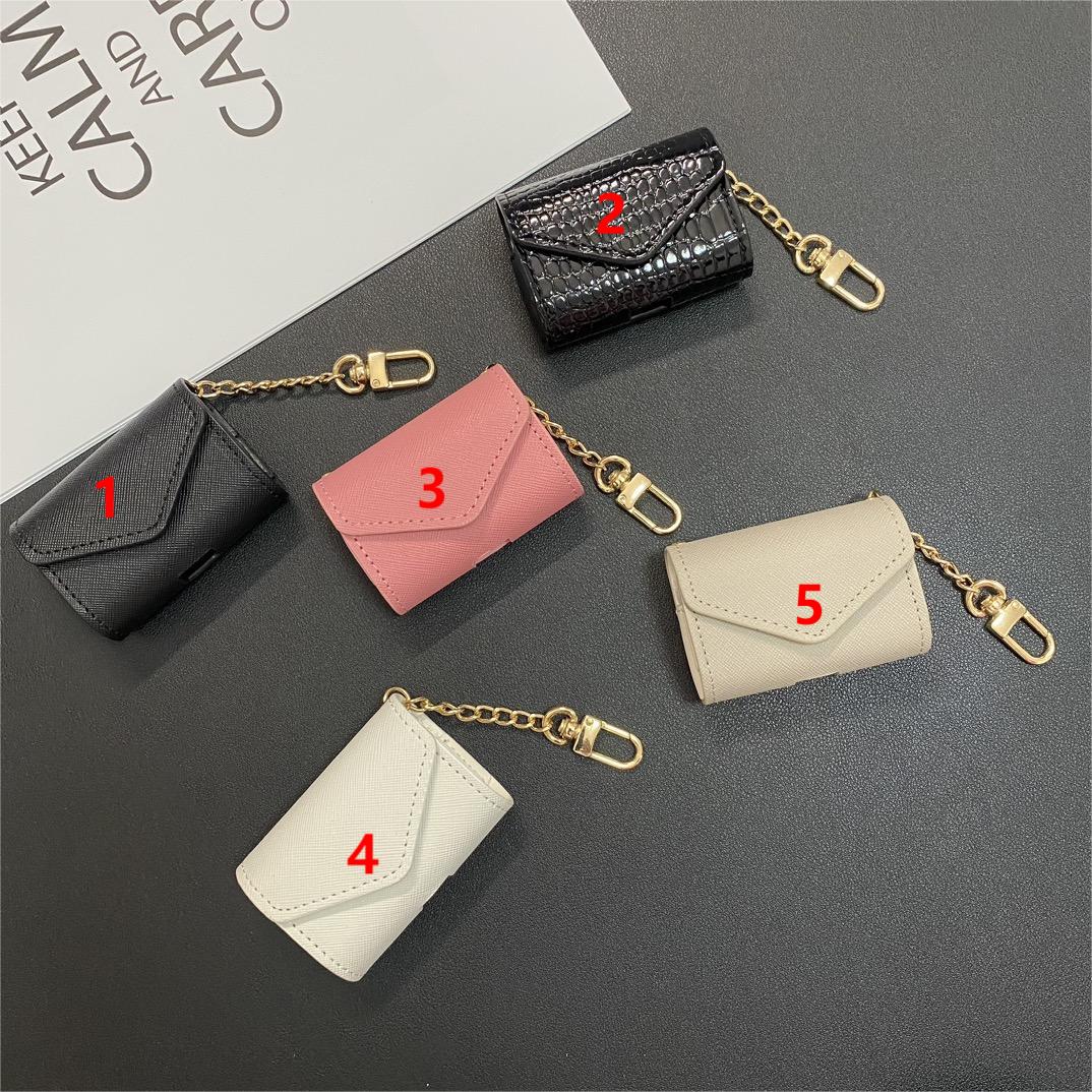 Cross Grain Leather Earphone Case Universal Fit