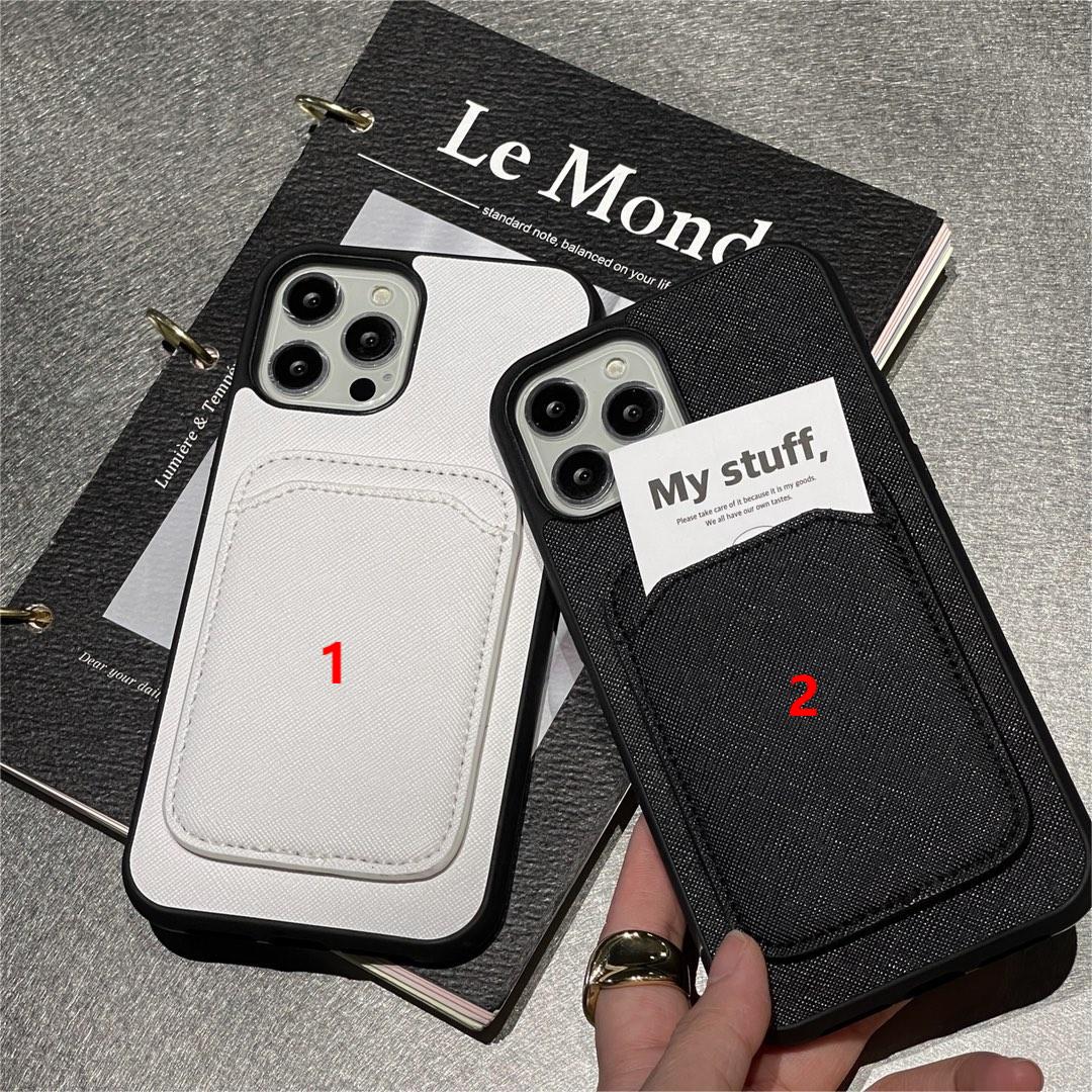 Premium Genuine Leather Card Holder iPhone 11 12 13 14 15 16 ProMax iPhone Case