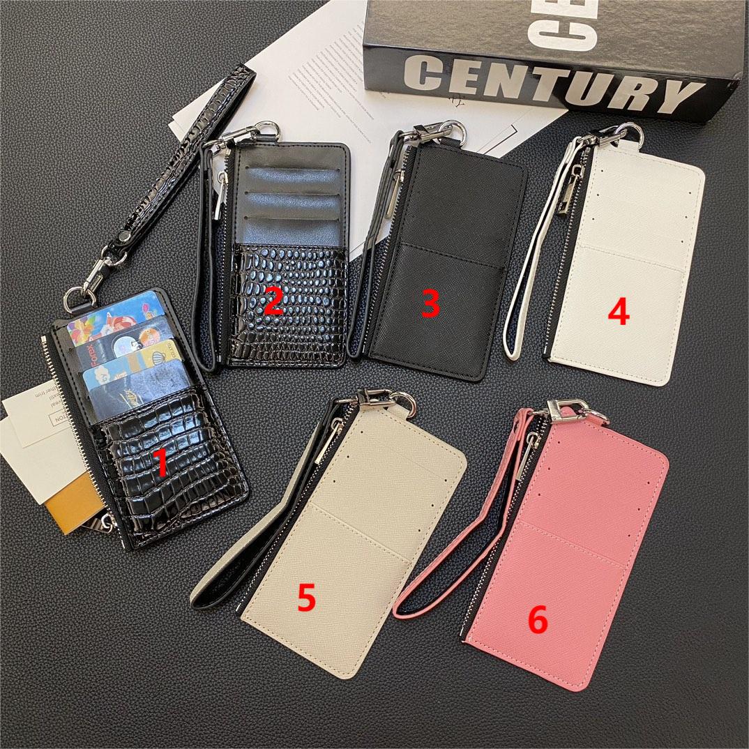 Premium Leather Handheld Wallet Card Holder